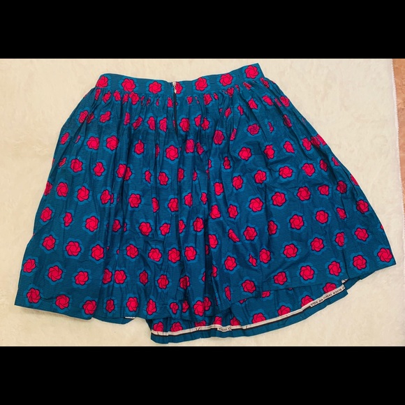 The African Shop Size 24 Plus Blue and Pink Skirt - Picture 3 of 4